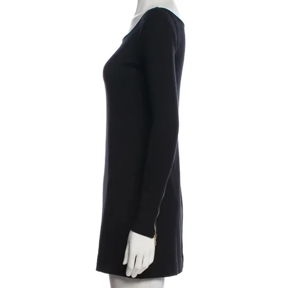 Theory Black Mini Dress. - Picture 4 of 8